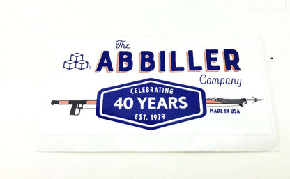 AB Biller 40year Anniversary Sticker