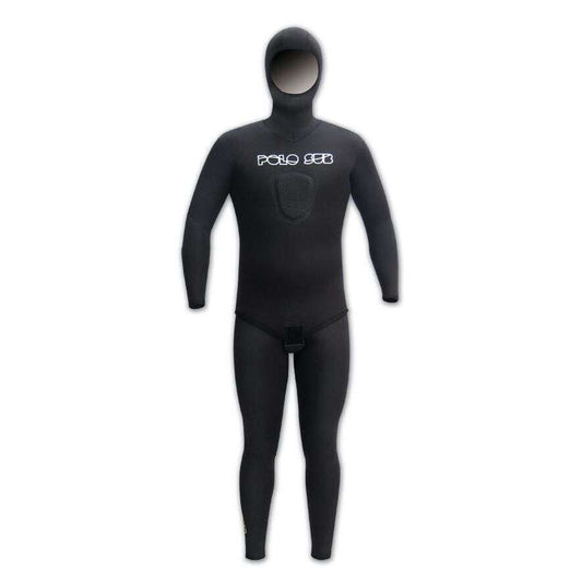 Polo-Sub Black Open Cell 3.5mm Wetsuit