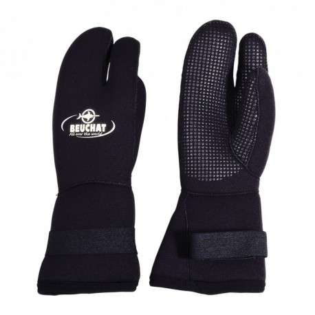 Beuchat 3 Finger 7mm Gloves