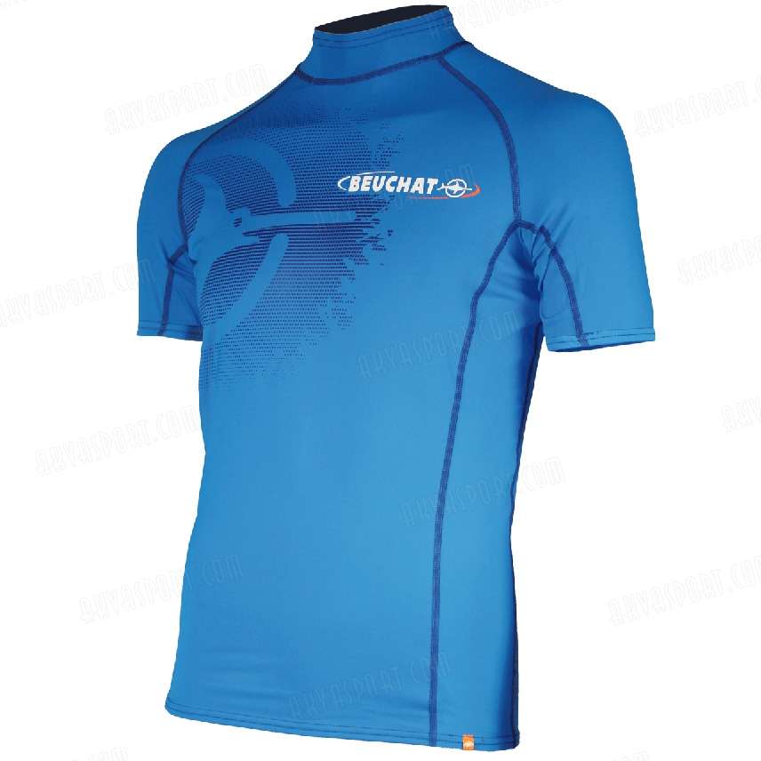Beuchat Mens Short Sleeve Rashguard