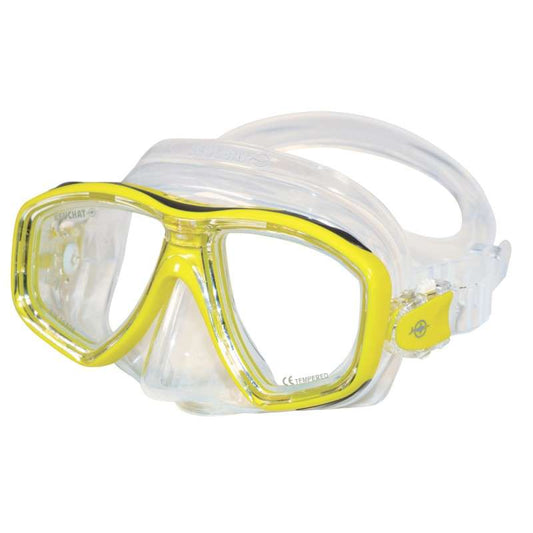 Beuchat Tiger Mask - Clear Skirt