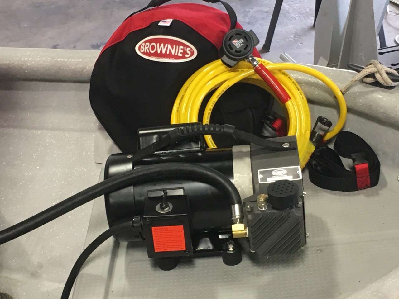 Brownie's E150A Economy Grab-N-Go Electric Compressor System