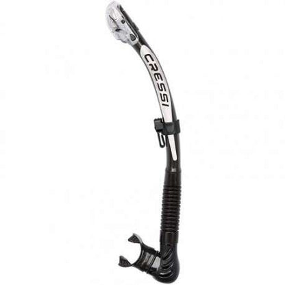 Cressi Sub Alpha Ultra Dry Black Snorkels