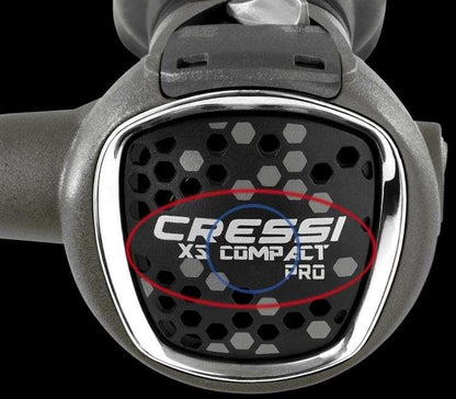 Cressi Sub T-10 SC/Cromo Compact Pro Regulator