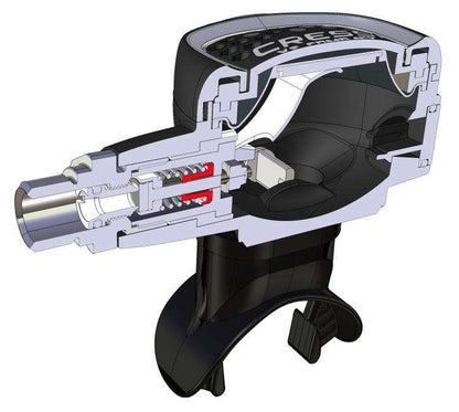 Cressi Sub T-10 SC/Cromo Compact Pro Regulator