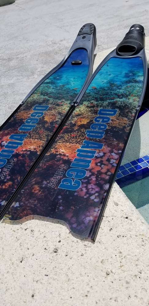 Deep Apnea S-Glass Coral Reef Fins