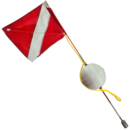 Float with Flag, Two Piece