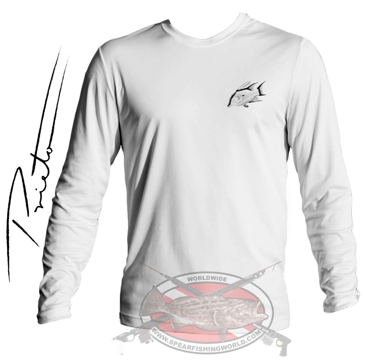 Prieto Sea Art Hogfish Cool-Dri UV Shirt