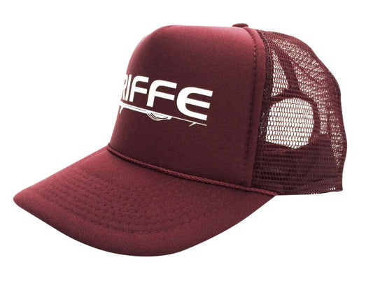 Riffe Maroon Gunner Trucker Hat