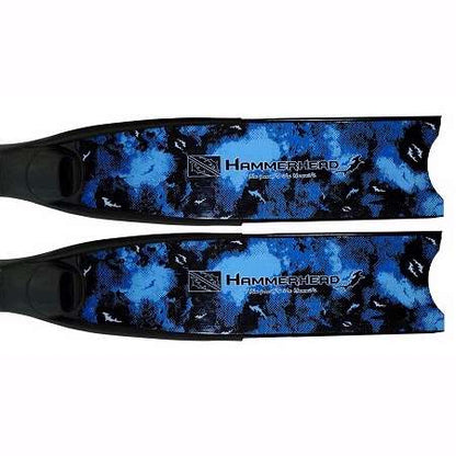 Hammerhead Pelagic Blue Karbon Fin Blades
