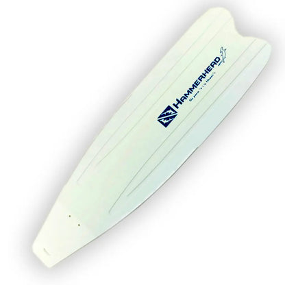 Hammerhead White/Blue Kaudal Fin Blades