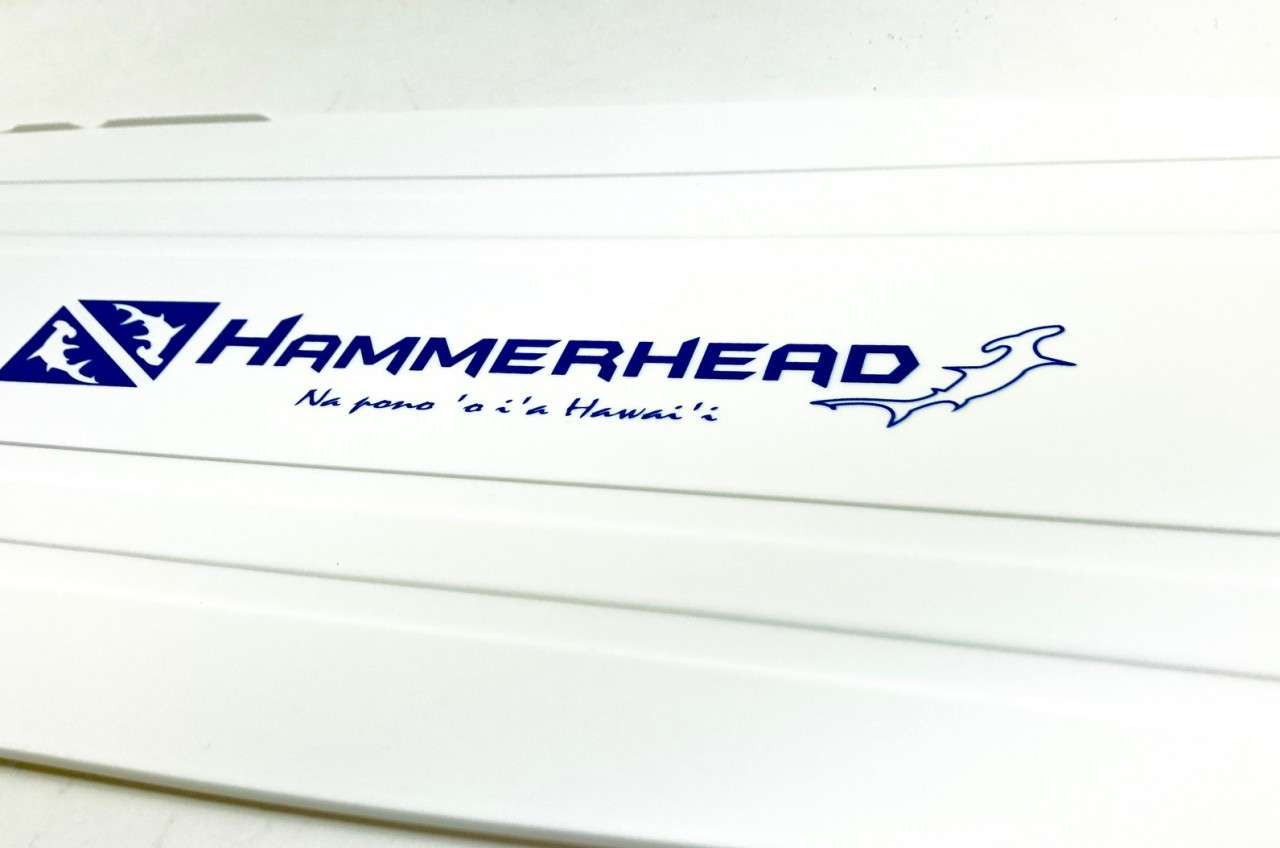 Hammerhead White/Blue Kaudal Fin Blades