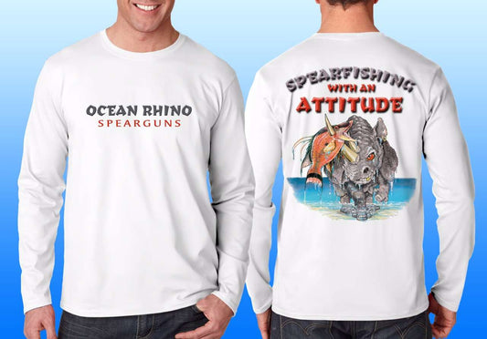Ocean Rhino Spearfishing Attitude Long Sleeve Shirt