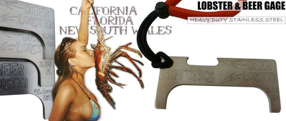 Neptonics Lobster Gauge And Beer Opener