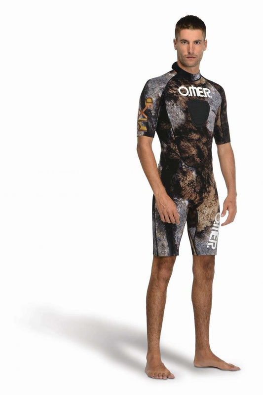 OMER Mix 3D BIFO 2mm Shorty Wetsuit