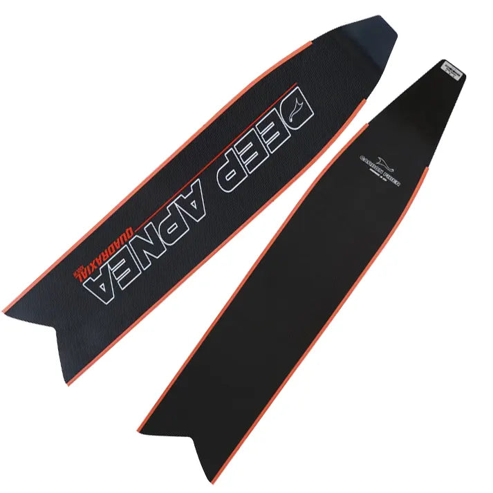 Deep Apnea Quadraxial Carbon Fiber 100 cm Fin Blades