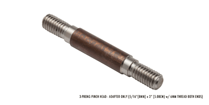 Riffe 3 Prong Pinch Head Assembly w/ Adapter for Polespear