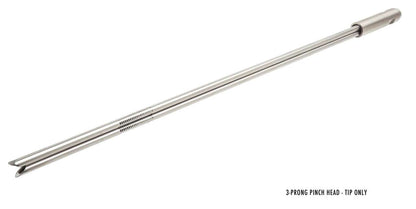 Riffe 3 Prong Pinch Head Assembly w/ Adapter for Polespear