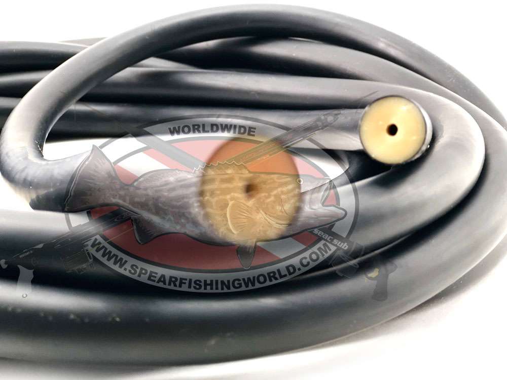 Riffe 5/8 Inch Black/Amber Gorilla Speargun Band-Bulk Rubber