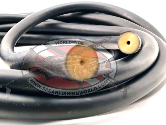 Riffe 9/16 Inch Black/Amber Gorilla Speargun Band-Bulk Rubber
