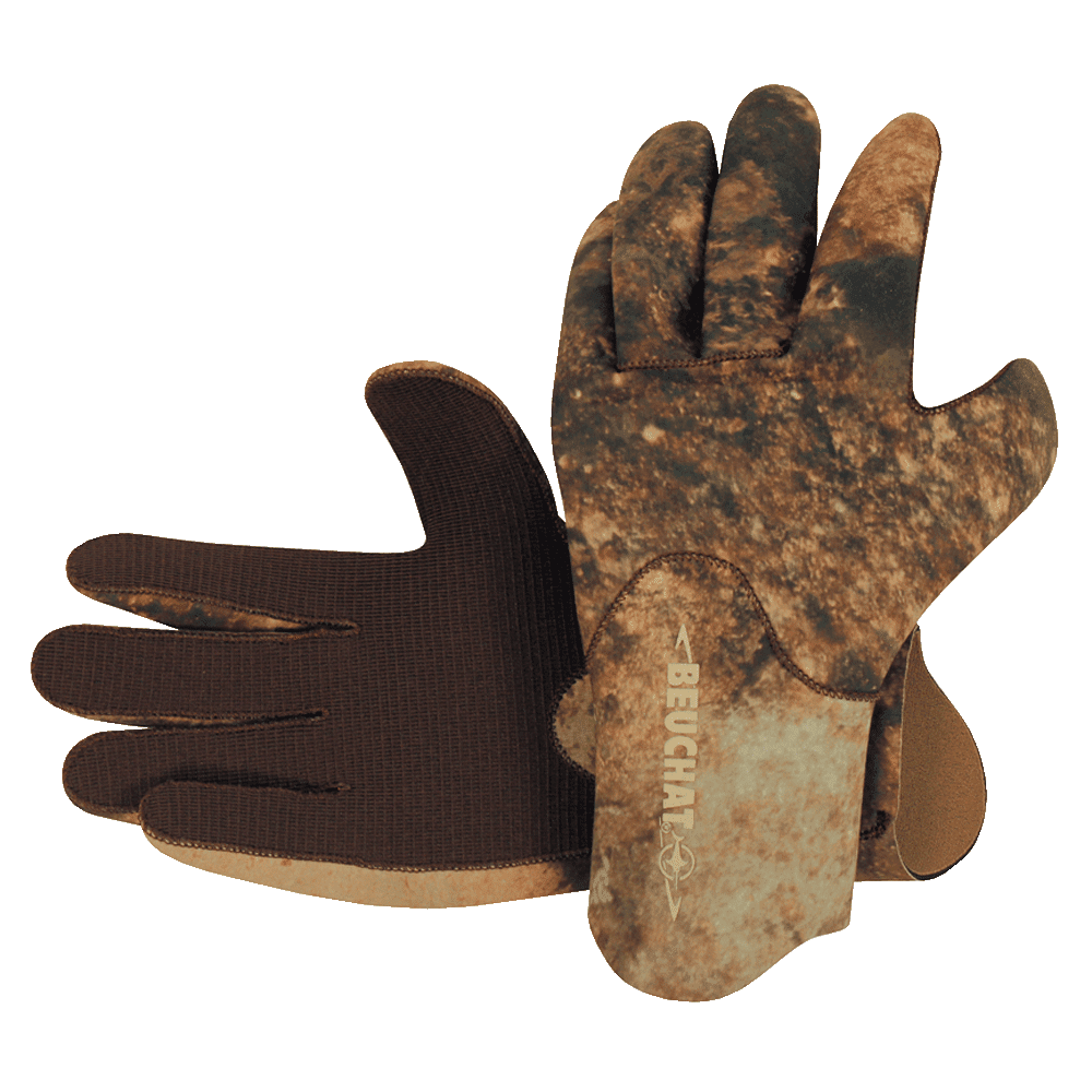 Beuchat Rocksea 2mm Camo Gloves