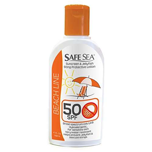 SAFESEA Sunblock with Jellyfish Sting Protective Lotion