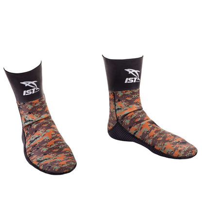 IST 3mm Brown Camo Socks