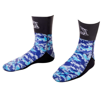 IST 3mm Blue Camo Socks