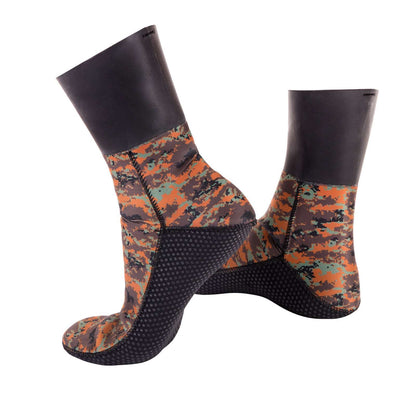 IST 3mm Brown Camo Socks