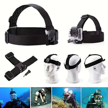 SW Adjustable Head Strap for Gopro or Action Camera