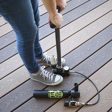 Spare Air Refill Hand Pump with Adapters