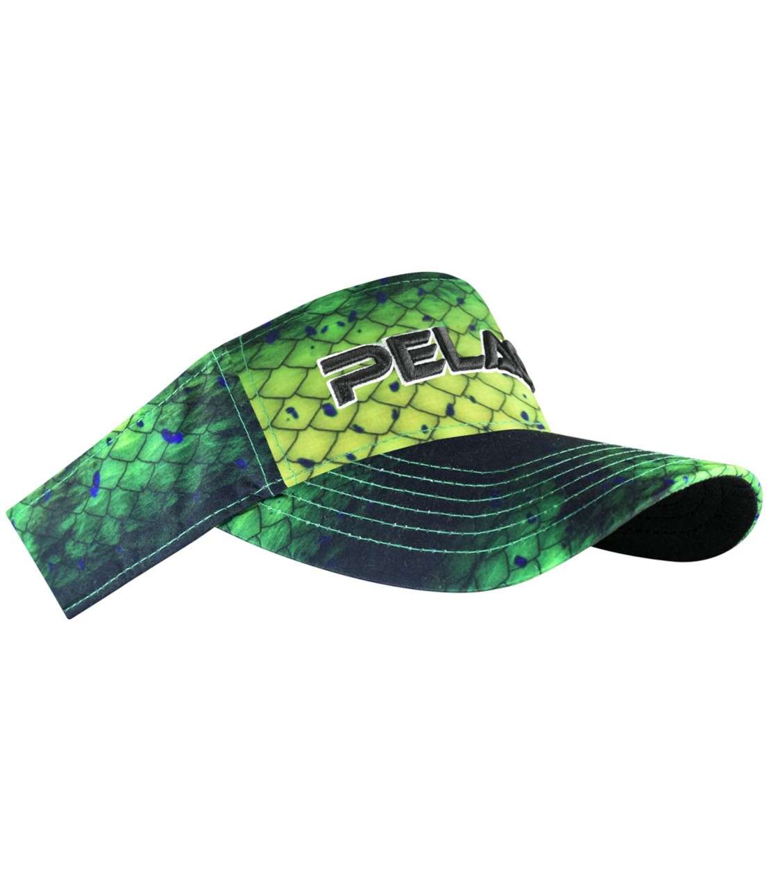 Pelagic Performance Visor - Dorado Green