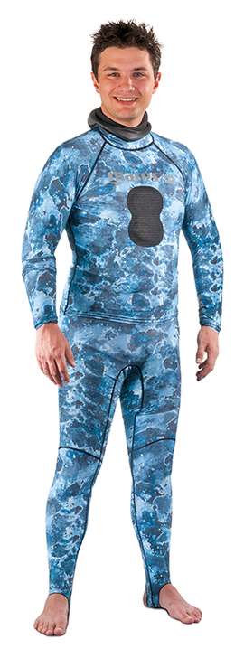 Mares Blue Camo Two-Piece Lycra