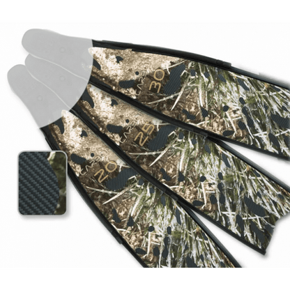 OMER Stingray Carbon Camo Fin Blade