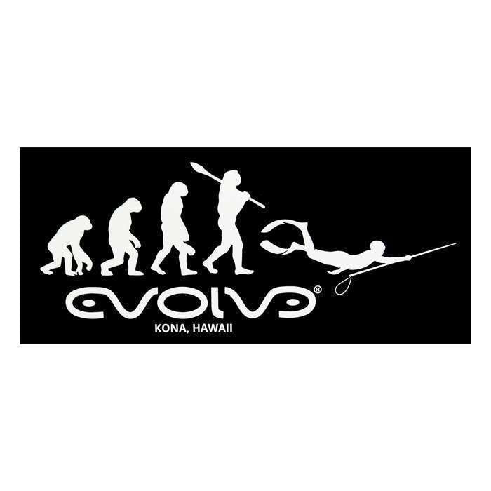 Sticker Evolve evolution Black/White