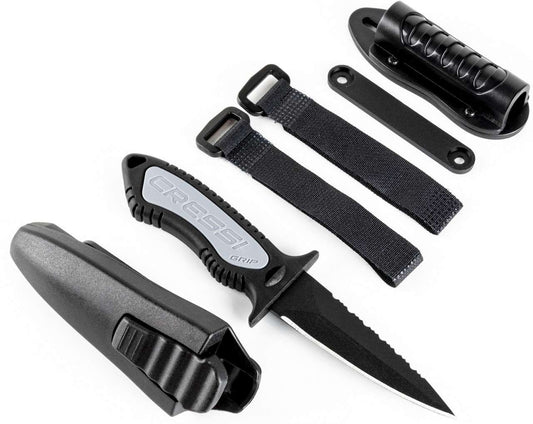 Cressi Sub Grip Spear Black Knife