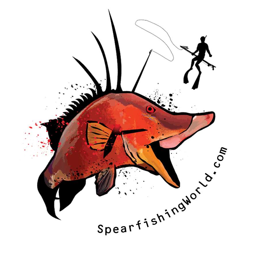 Spearfishing World Hog Sticker