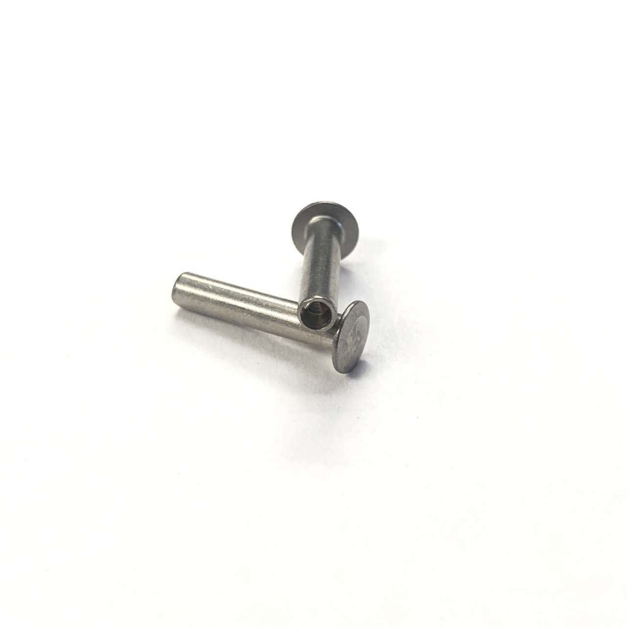 Stainless Steel Pins for Barbs/Floppers with Hollow Head for 7mm-8mm shafts