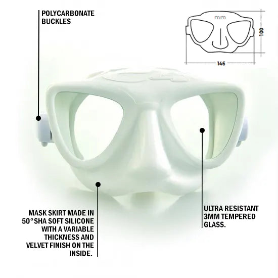 C4 Plasma White Mask