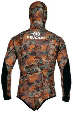 Beuchat Mundial Camo Brown 5mm Wetsuit Jacket