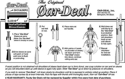 Oar-Deal Rubber Oar Sleeve