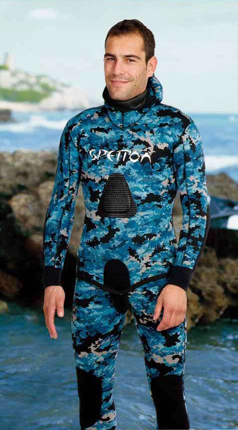 Spetton 5mm Pacific Digital Camo Wetsuit