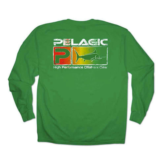 Pelagic Rasta Deluxe Long Sleeve Shirt