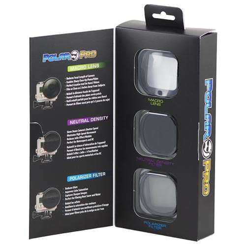 Polar Pro GoPro Hero4/Hero3+ Above Water Filter 3-Pack