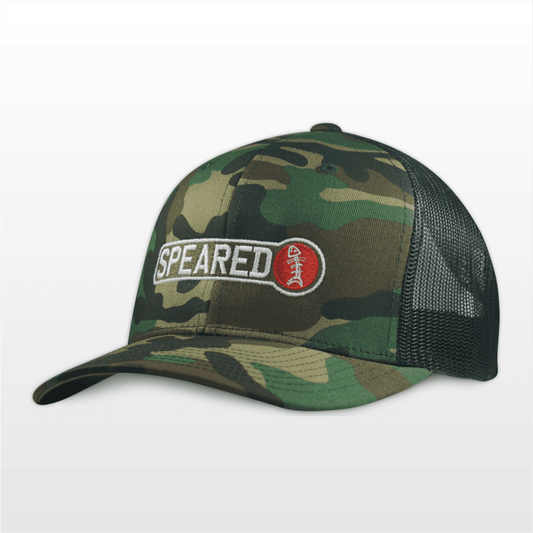 Speared Premium Camo Trucker Hat