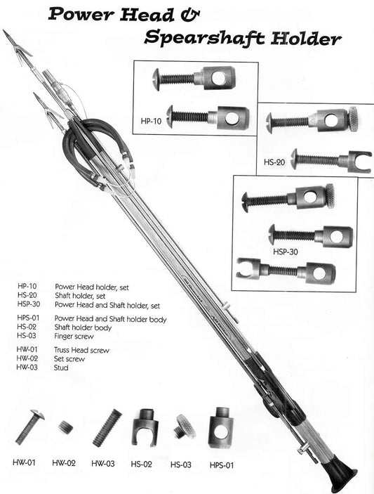 AB Biller PowerHead & Shaft Holder