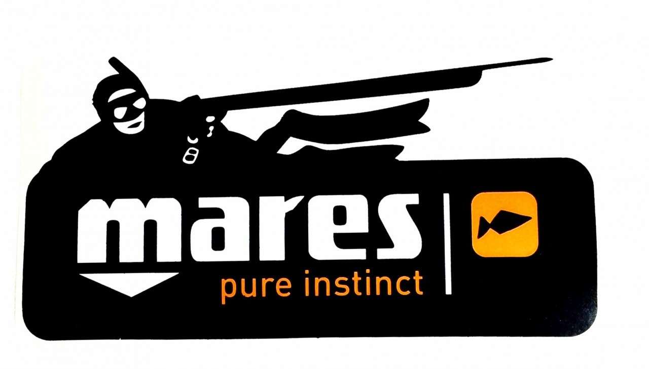 Mares Spearfishing Sticker