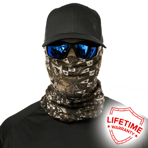 Salt Armor Stealthtech Camo Dregs Face Shield