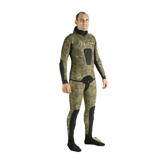 Spetton 3mm Ocean Med Green Camo Wetsuit