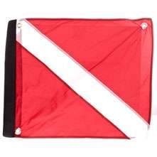 Velcro Dive Flag with Stiffener